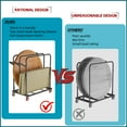 thumbnail image 5 of Heavy Duty Table and Chair Transport Cart with Adjustable Soft Grip Pads - Side Mount Chair Carrier with Secure Handle, 5 of 7