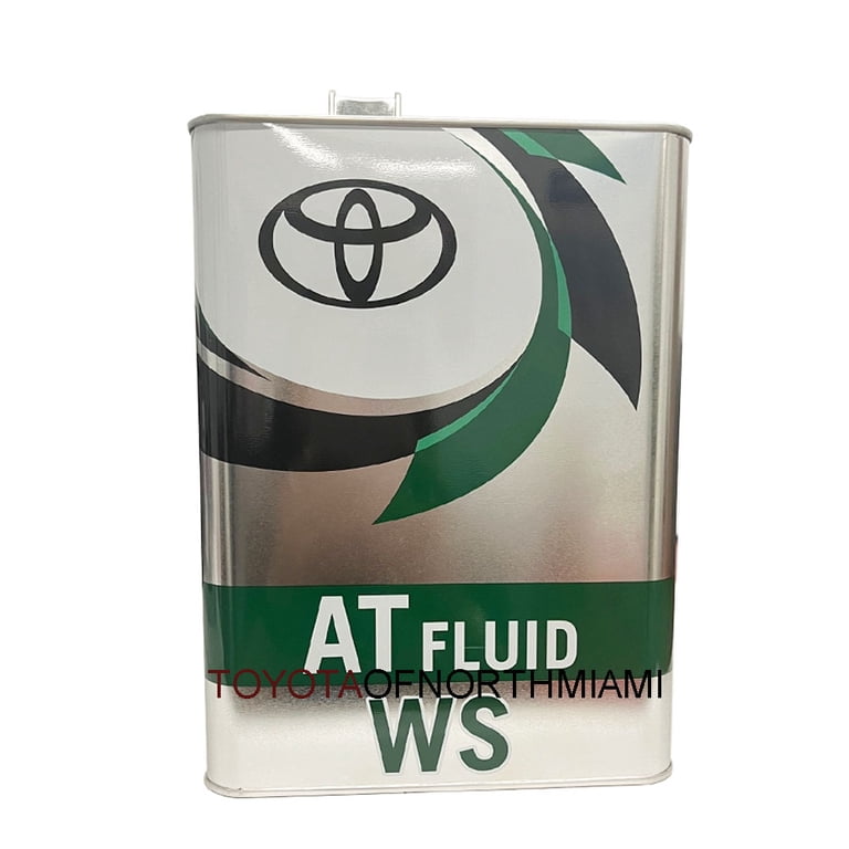 Genuine Toyota WS ATF Automatic Transmission Fluid 08886-81885 4L