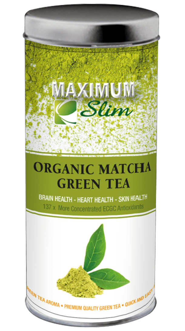 Maximum Slim Organic Matcha Super Green Tea Latte Premium Grade (15