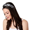 thumbnail image 2 of Safari Collection Snow Leopard Braided Headband, 2 of 2