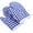 Blue,2 Pcs, variant on Ksopiavobs 2Pcs Kids Baking Gloves Kids Oven Mitts Kitchen Heat Resistant Microwave Gloves for Children Play Cooking Baking Kitchen Farmhouse Restaurant Dark Blue