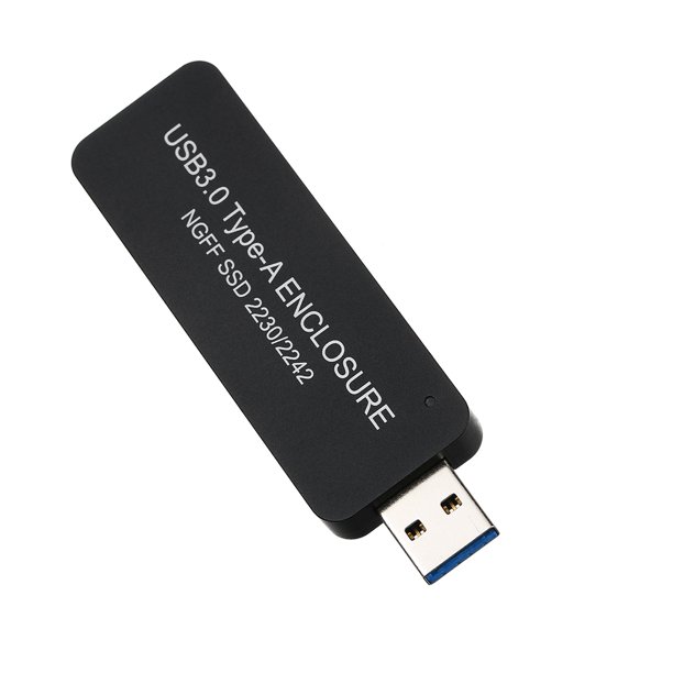 NGFF/M.2 SSD to USB 3.0 TypeA Portable Hard Drive Retractable External