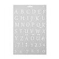 thumbnail image 5 of Maoww Drawing Template Plastic Ruler Stencil DIY Painting Board Hollow Album Decor, No.3, 5 of 5