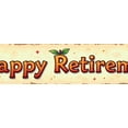 thumbnail image 4 of Happy Retirement Banner with Apple Decor Background Party Decors Retirement Celebration Photography Props Backdrop Decorations, 4 of 4