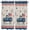 Beige, variant on 250 Anniversary USA Flag Curtains 36 Inch Length 2 Panels, Bedroom Short Curtains, Blue American Flag 250 Fireworks Window Treatments Light Filtering Kitchen Window Curtains Over Sink 27.5"x36"