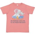 thumbnail image 3 of Inktastic My Memaw Loves Me to the Moon and Back Elephants in Clouds Boys or Girls Toddler T-Shirt, 3 of 5