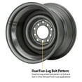 thumbnail image 3 of Smoothie 15x10 Raw Steel Wheel, 5 on 5/5.5, 4.5 BS, 3 of 6