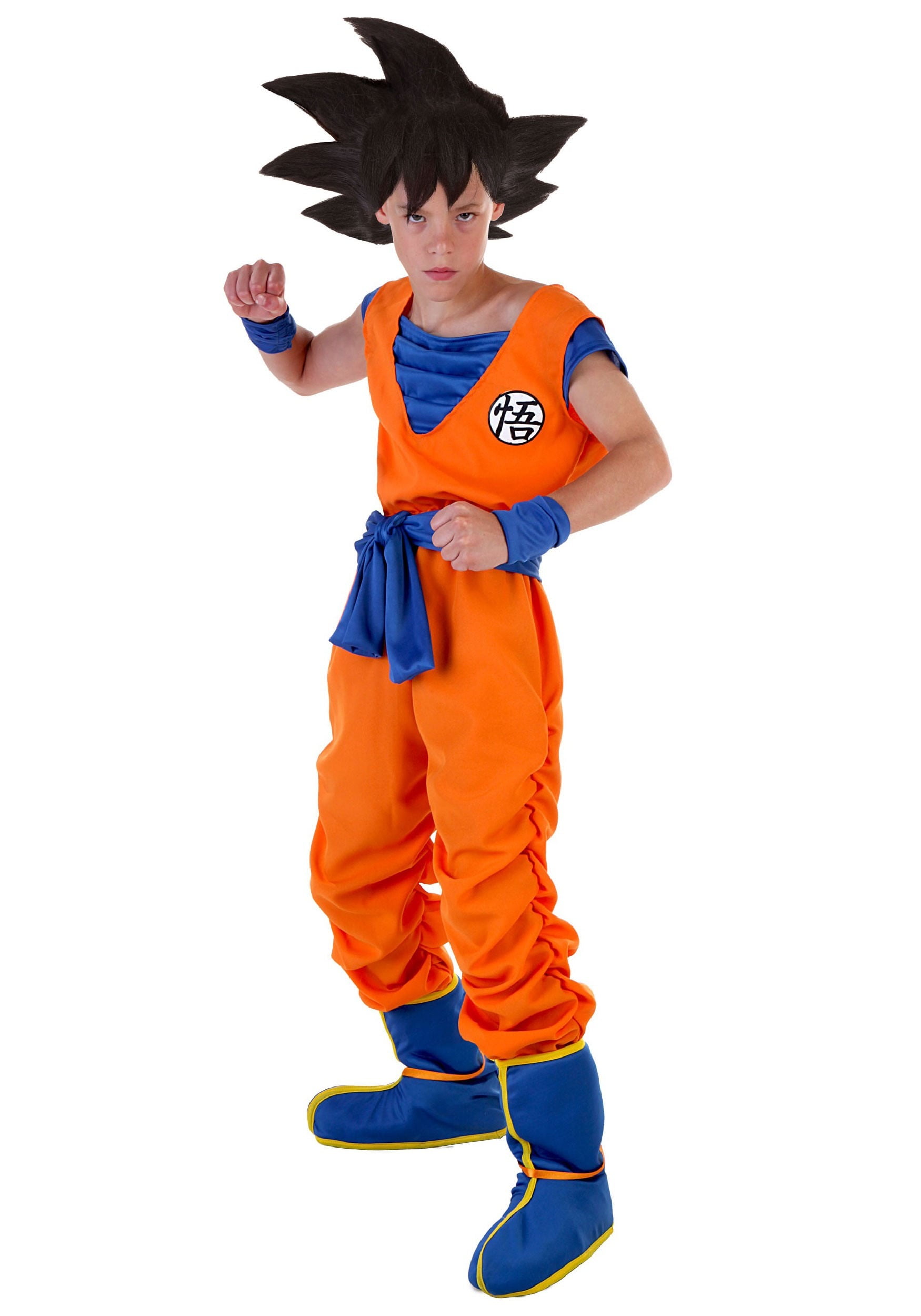 Dragon Ball Son Goku Kids Children Cosplay Costume Clothing 