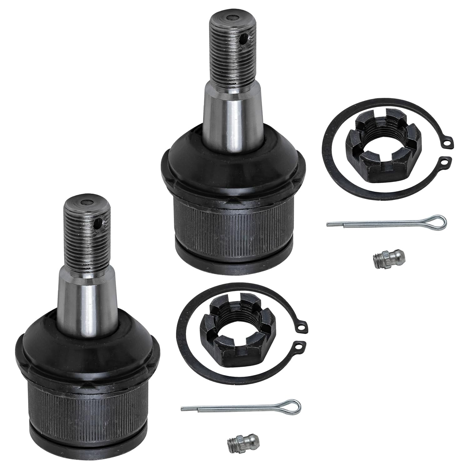 Detroit Axle - 4 Front Ball Joints for 2WD 1999-2012 Ford F-250 F-350 Super Duty, 2000-2005 Excursion, Upper and Lower Ball Joints Set Replacement