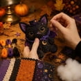 thumbnail image 3 of Halloween Felt Plush Kit, Halloween Friends DIY Sewing Kit With Pre-Cut Dly Patchwork Kit | All-In-One Fabric Craft Kit With Fabric and Supplies for Beginners Halloween Decorations, 3 of 5