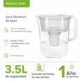 thumbnail image 3 of Jarra filtradora de agua 3.5 L AVERA JPA01, 3 of 9