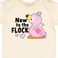thumbnail image 4 of Inktastic New to the Flock Cute Baby Flamingo Boys or Girls Baby Bodysuit, 4 of 5