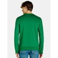 thumbnail image 3 of Holiday Time Men's & Big Men's Christmas Holiday Spirits Lightup Crewneck Fleece Sweatshirt, Sizes XS-3XL, 3 of 5