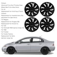 thumbnail image 4 of Hubcap de Llanta de Ruedas, Hubcap Prácico Duradero de 17 Pulgadas Reemplazo Perfecto para C4, 4 of 7