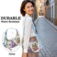thumbnail image 5 of Crossbody Sling Bag for Women Men Trendy,Casual Lightweight Crossbody with Adjustable Strap Paris, 5 of 5