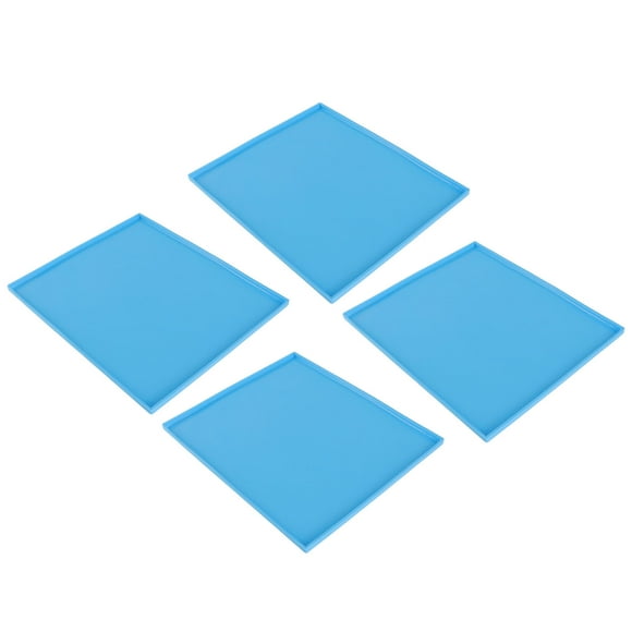 Bandejas de Cuero para frutas para deshidrator, 4 piezas de silicona de grado