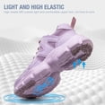 thumbnail image 5 of SKIUHS Women’s Steel Toe Work Shoes, Puncture Resistant Lightweight Safety Sneakers, Breathable Lace-Up Non Slip Work Shoes, All Purple, 5 of 7