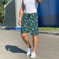 thumbnail image 5 of Daiia Frog and Mushrooms Mens Woven Stretch Pajama Short,Short Pajama Pants-Small, 5 of 9