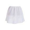 thumbnail image 2 of TTAO Kids Girls Ballet Tutu Skirt Wrap Over Scarf Chiffon Skirt Lyrical Skating Gymnastics Dancewear White 2-6, 2 of 7