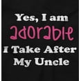thumbnail image 2 of Adorable Like My Uncle Nephew Niece Toddler Boy Girl T Shirt Infant Toddler Brisco Brands 6M, 2 of 6