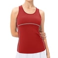 thumbnail image 1 of Women's Solid Color Yoga Vest Sports Quick Drying Vest, 1 of 4