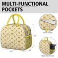 thumbnail image 6 of Lunch Bag Lunch Box for Women Reusable Insulated Lunch Bags,Water-Resistant Burger and Fries Cooler Lunch Tote Bag, Large Capacity for Work Travel Picnic, 6 of 6