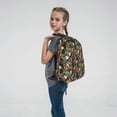 thumbnail image 6 of Honeii Watercolor Tropical Flowers Print Lightweight Backpacks,Carry on Backpack,Durable Backpack for School, Work & Travel, 6 of 7