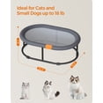thumbnail image 4 of Feandrea Pet Bed, Cat Hammock, Elevated Cat Bed, 4 of 8