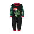 thumbnail image 2 of Matching Christmas Pajamas for Family, Vacation Cute Print One-Piece Pajamas, Xmas Hooded Sleepwear Nightwear, 2 of 10