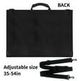 thumbnail image 4 of Seitruly Bolsa de almacenamiento de artista impermeable lavable con correas de asas, accesorio de bolsillo de arte de gran capacidad para pintar, póster, pinturas, 4 of 6