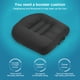 thumbnail image 3 of Soidarity Cojín de asiento de automóvil de algodón PP Cojín de jardín ergonómico portátil para acampar Ropa Deportiva, Zapatos Negro 6 cm, 3 of 6