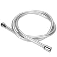 thumbnail image 1 of Handheld Shower Hose Shower Nozzle Shower Connection PVC Hose Flexible Replacement Shower Hose, 1.5M, Silver, 1 of 8