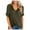 Army Green_N, variant on Womens Shirts Summer Waffle Solid Color Tee Short Sleeve V-Neck Tunic Tops Y2K Clothing Loose Pullover Casual Blouse Plus Size T Shirts for Women Beige M