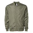 thumbnail image 1 of Independent Trading B35076647 Lightweight Bomber Jacket, Army - 2XL, 1 of 1