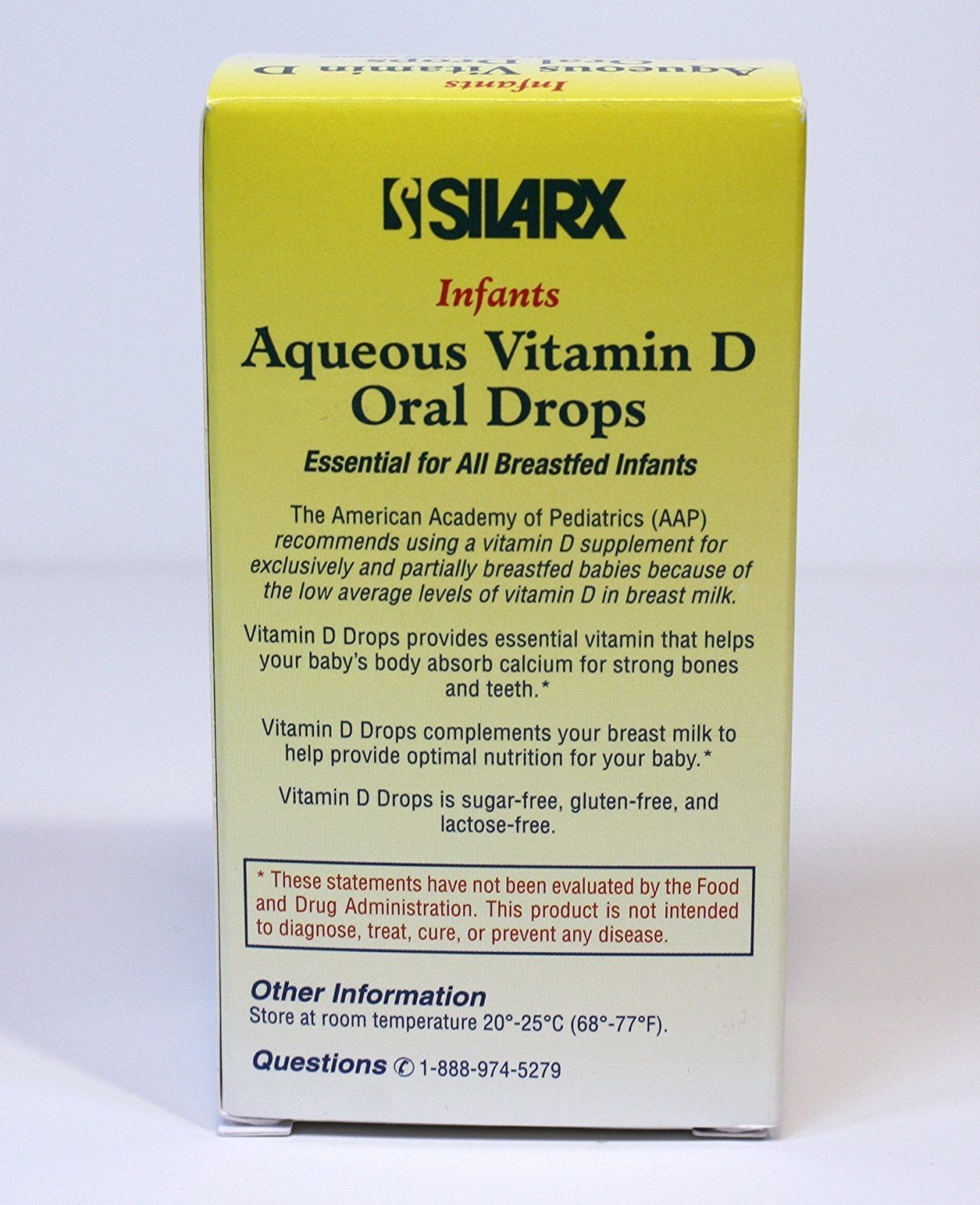 Silarx Infants Aqueous Vitamin D Oral Drops 50 Ml Walmartcom