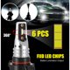 thumbnail image 5 of 6PCS-CSP LED 5202 / H16 Bombillas 288W Bombillas de luz antiniebla DRL, 6500K Xenón blanco (paquete de 2), 5 of 5