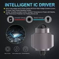 thumbnail image 3 of Par Faro Led Lupa Doble Color Para Auto Moto Exploradora 70w, 3 of 8