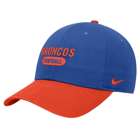 Men's Nike Royal Boise State Broncos Colorblock Club Adjustable Hat