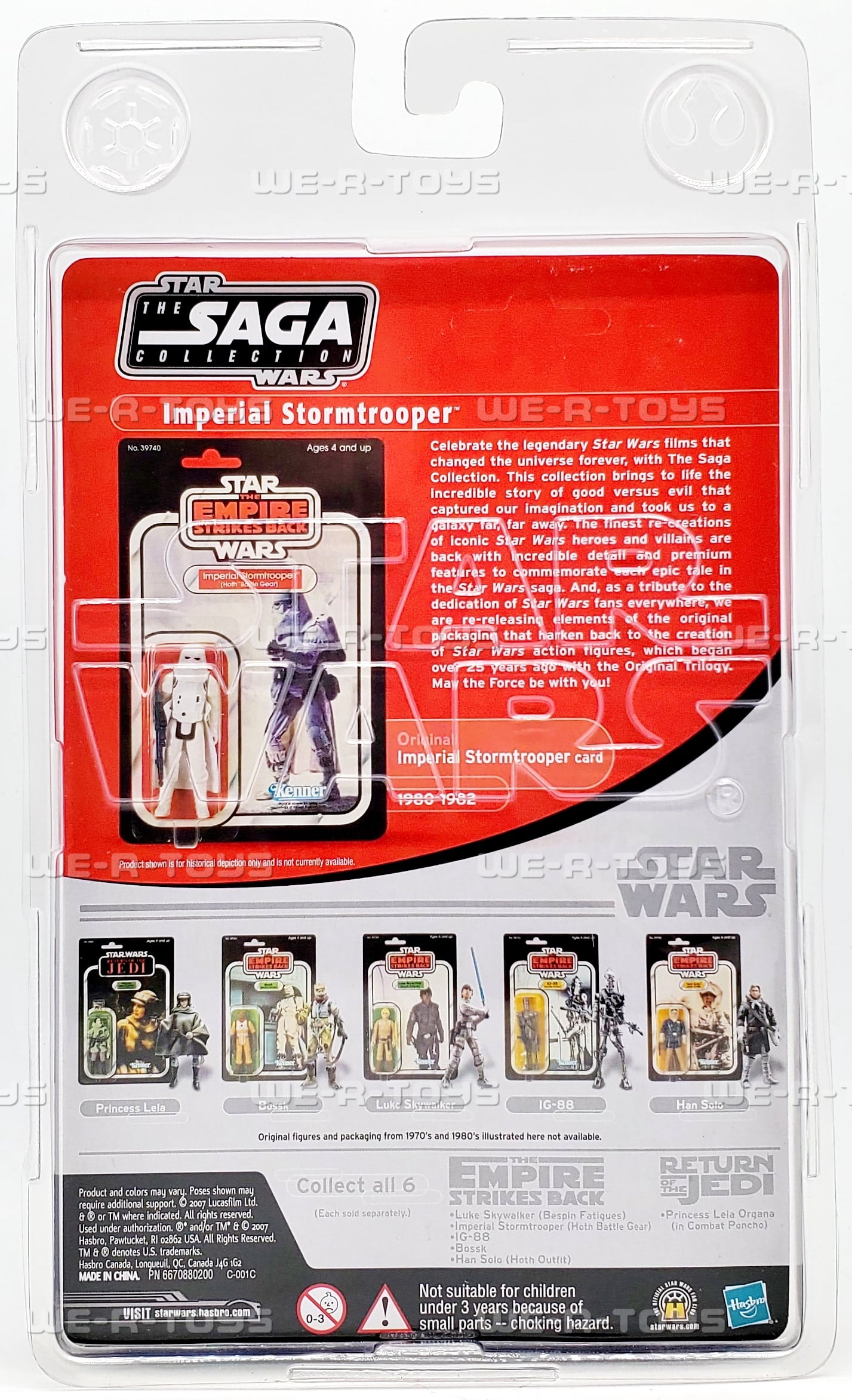 Star Wars The Saga Collection Imperial Snowtrooper in Hoth Battle Gear Figure
