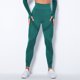 thumbnail image 4 of Gibobby Leggings yoga mujer Pantalones de Yoga deportivos ajustados con lavado con agua para mujer, cintura alta, sin costuras, color melocotón, lev(Verde,M), 4 of 5