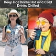 thumbnail image 3 of 3-Pack (16-32oz) Reusable Neoprene Insulator Sleeve for Iced Coffee or Cold Beverage Cups (Sunset Smooth), 3 of 9