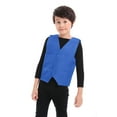thumbnail image 2 of Toptie Kid Vest Volunteer Activity Waistcoat Party Costume Vests - BLUE, 2 of 8