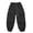 Black, variant on QQAMB Cargo Pants for Girls High Waist Solid Color Drawstring Cinch Bottom Trousers Trendy Baggy Streetwear Pant with Pockets,9 Years