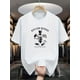 thumbnail image 1 of Camiseta gráfica Killer Queen para hombre: algodón suave y transpirable, secado rápido, cuello redondo, manga corta, diseño geométrico informal de verano., 1 of 6