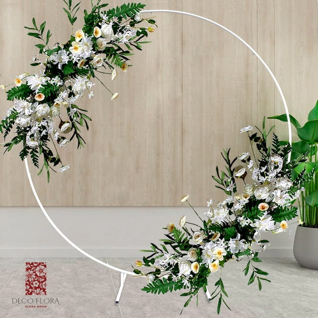 Deco Flora / Luna Floral PANEL DECORATIVO 1 pz 1.10 x 35 Arco de Flores artificiales TIERRA