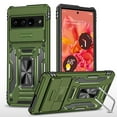 thumbnail image 1 of Armor Military Grad Case Compatible Google Pixel 7 Pro/pixel 7 With Magnetic Ring Stand & Slide Camera Cover, 1 of 3