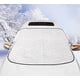 thumbnail image 1 of Funda para parabrisas de coche, protección universal contra heladas, anti-UV, nieve, hielo, lluvia y sol, plegable., 1 of 5