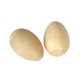thumbnail image 5 of 2 huevos musicales de madera con arena, maracas, ligeros, compactos, para Pascua. M, 5 of 9