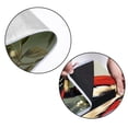 thumbnail image 5 of Woodpecker Canvas Picnic Blanket Waterproof Outdoor Mat Camping Rug Foldable Large Portable Sandproof Beach Mat Blue Stripe 79"x59, 5 of 6