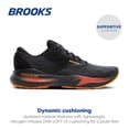 thumbnail image 2 of Zapatillas de Running para Hombre Brooks Adrenaline GTS 24, Talla 9.5 M, 2 of 6